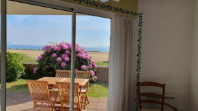 Appartement T2, RDJ, 2 étoiles, Vue mer panoramique, Côte de Granit Rose